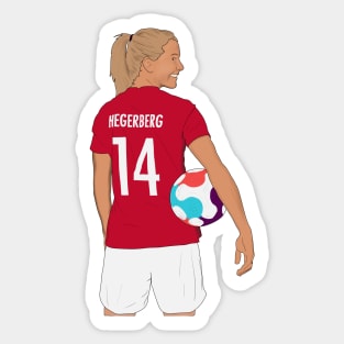 Ada Hegerberg Norway Football Sticker